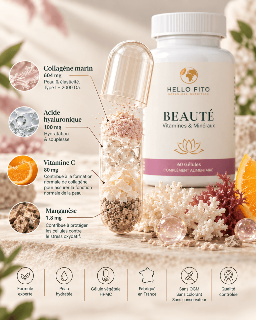 BEAUTÉ - Plantes & Collagène