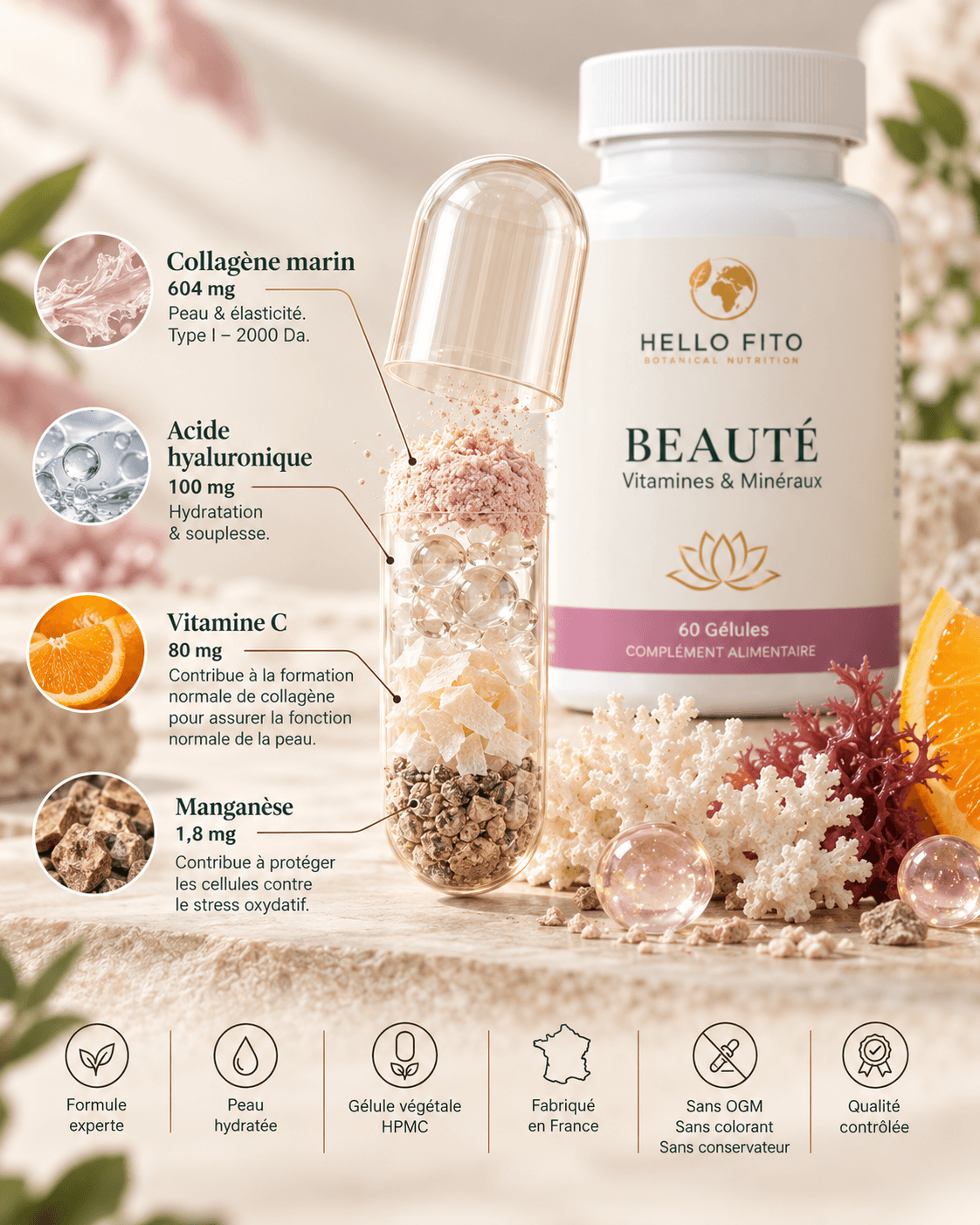 BEAUTÉ - Plantes & Collagène