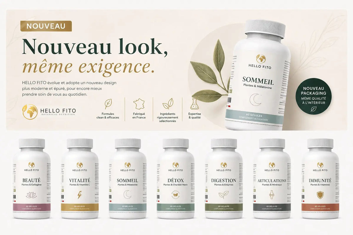 Nouvelle gamme de compléments alimentaires HELLO FITO
